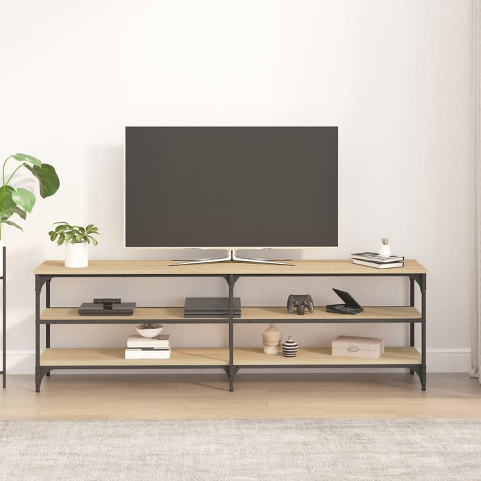 Comodă TV, stejar sonoma, 160x30x50 cm, lemn prelucrat - WALTI WALTI