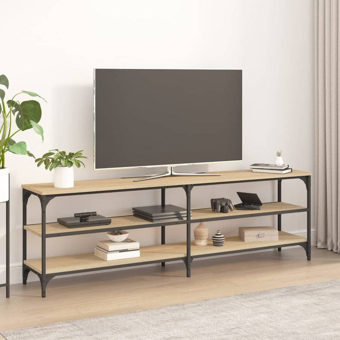 Comodă TV, stejar sonoma, 160x30x50 cm, lemn prelucrat - WALTI WALTI