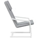 Scaun de relaxare, gri deschis, material textil - WALTI WALTI