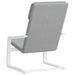 Scaun de relaxare, gri deschis, material textil - WALTI WALTI