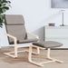 Scaun de relaxare, gri taupe, material textil - WALTI WALTI