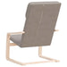 Scaun de relaxare, gri taupe, material textil - WALTI WALTI