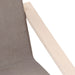 Scaun de relaxare, gri taupe, material textil - WALTI WALTI