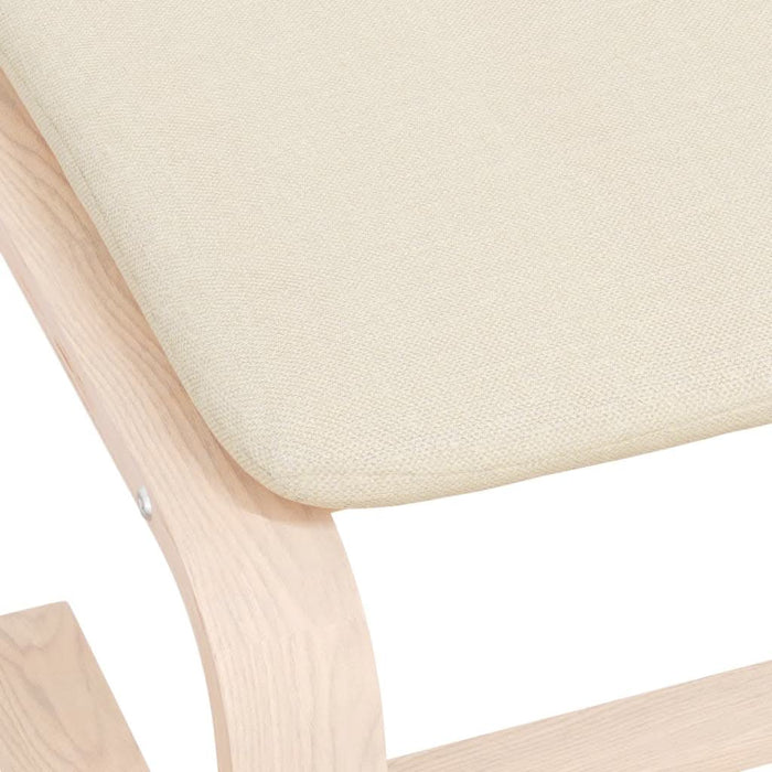 Taburet, crem, 60x60x39 cm, material textil - WALTI WALTI