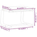 Taburet, crem, 60x60x39 cm, material textil - WALTI WALTI