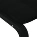 Taburet, negru, 51 x 41 x 40 cm, material textil - WALTI WALTI