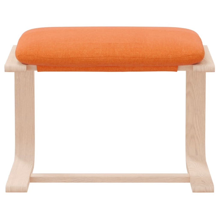 Taburet, galben închis, 51x41x40 cm, material textil - WALTI WALTI