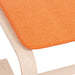 Taburet, galben închis, 51x41x40 cm, material textil - WALTI WALTI