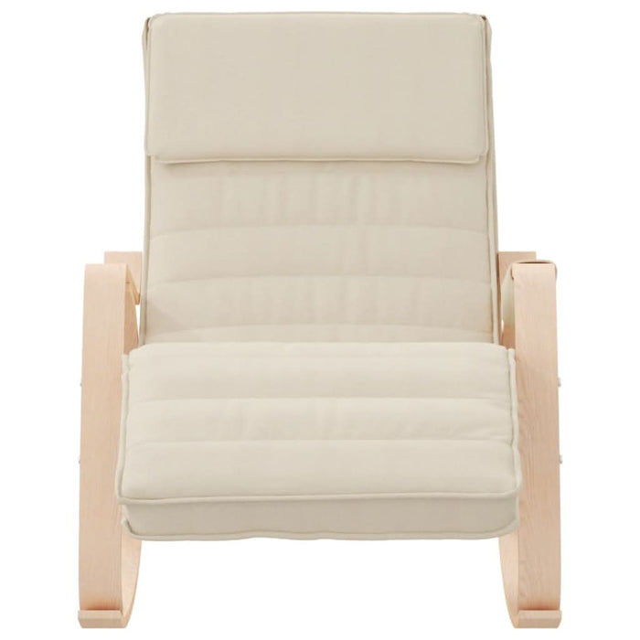 Scaun balansoar, crem, material textil - WALTI WALTI