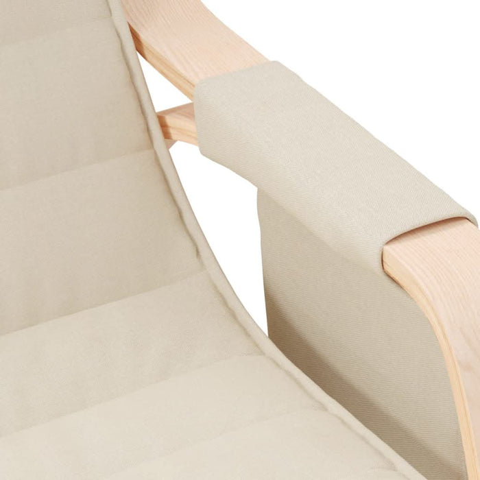 Scaun balansoar, crem, material textil - WALTI WALTI