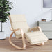 Scaun balansoar, crem, material textil - WALTI WALTI