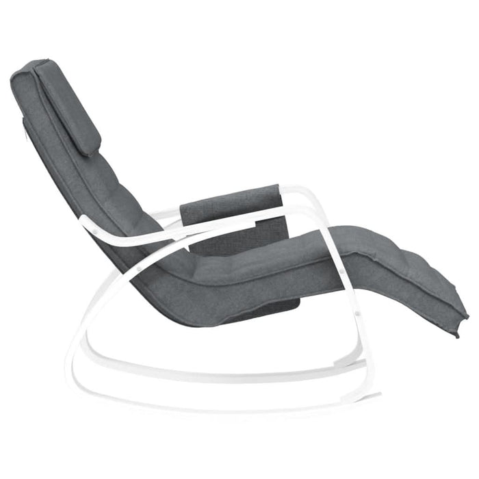 Scaun balansoar, gri închis, material textil - WALTI WALTI