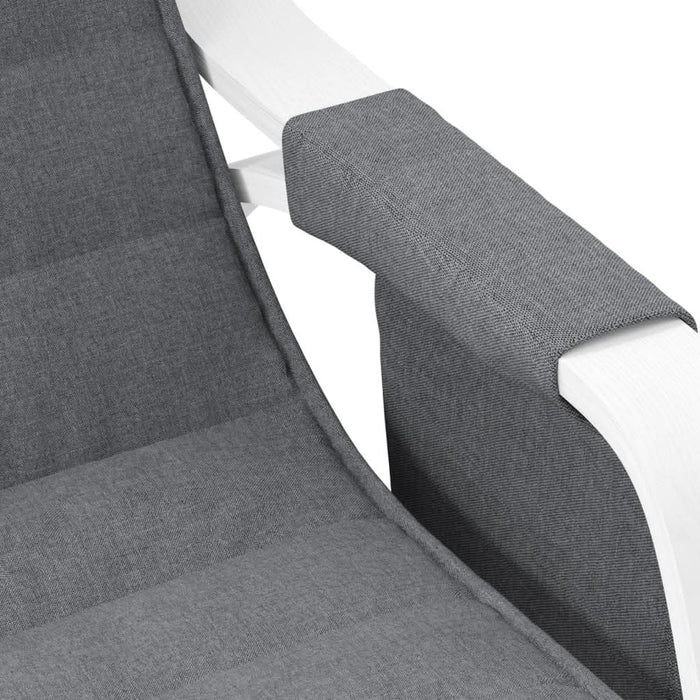 Scaun balansoar, gri închis, material textil - WALTI WALTI
