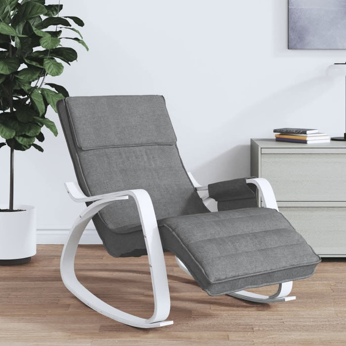 Scaun balansoar, gri închis, material textil - WALTI WALTI
