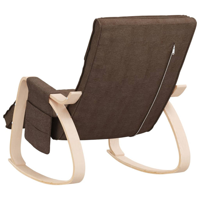 Scaun balansoar, maro închis, material textil - WALTI WALTI