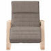 Scaun balansoar, gri taupe, material textil - WALTI WALTI