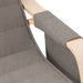 Scaun balansoar, gri taupe, material textil - WALTI WALTI