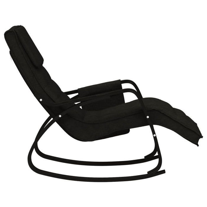Scaun balansoar, negru, material textil - WALTI WALTI