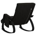Scaun balansoar, negru, material textil - WALTI WALTI
