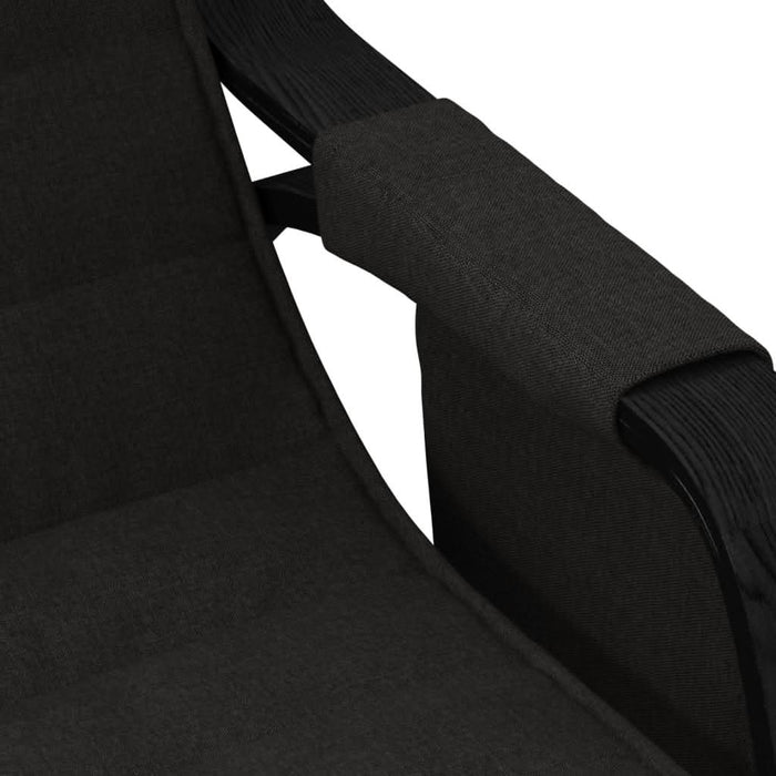 Scaun balansoar, negru, material textil - WALTI WALTI