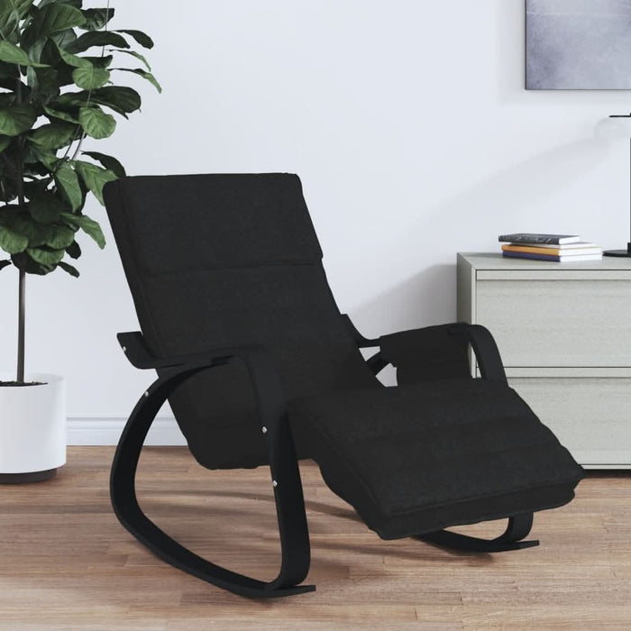 Scaun balansoar, negru, material textil - WALTI WALTI