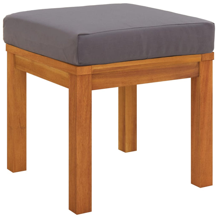 Set mobilier grădină cu perne, 11 piese, lemn masiv de acacia WALTI