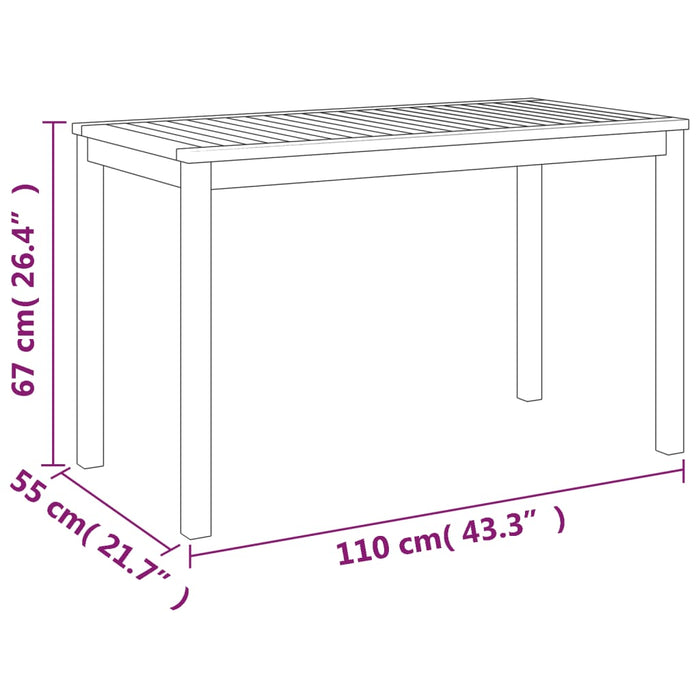Set mobilier de grădină cu perne, 9 piese, lemn masiv de acacia - WALTI WALTI