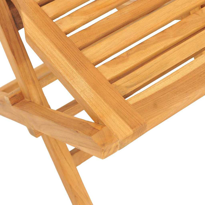 Set masă pentru grădină, lemn masiv de tec, 5 piese WALTI