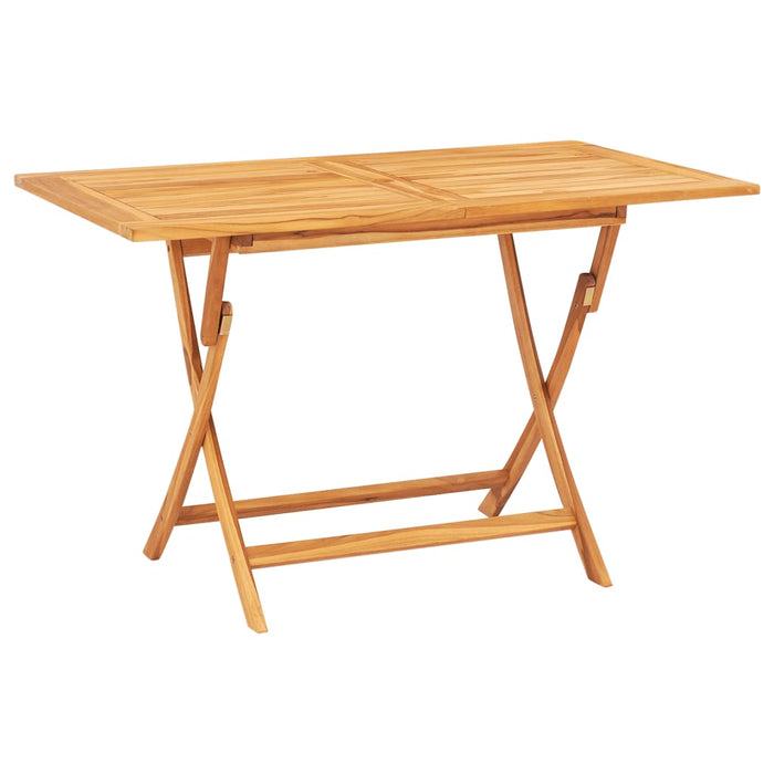Set mobilier de grădină, 7 piese, lemn masiv de tec WALTI