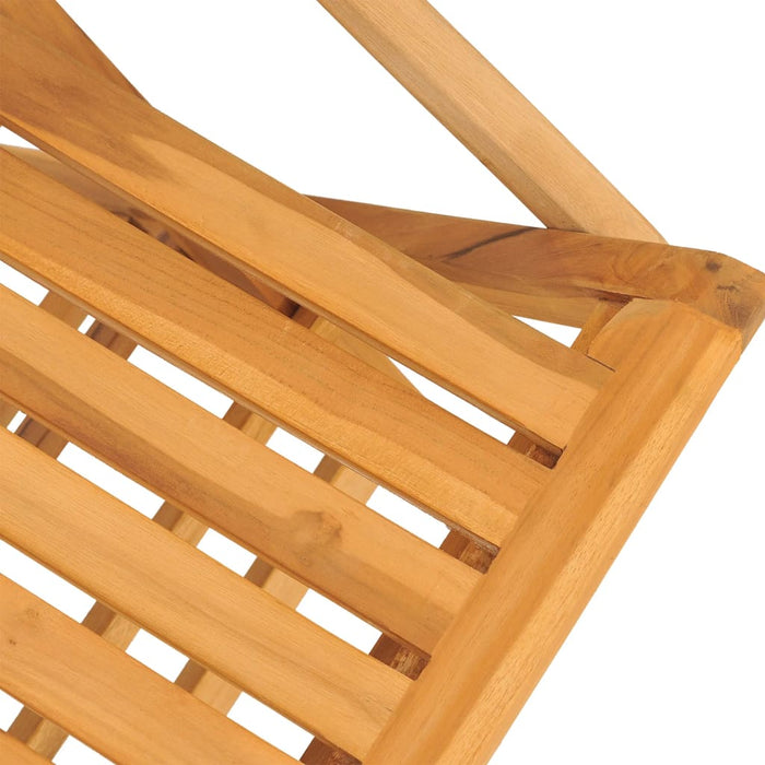 Set mobilier de grădină, 7 piese, lemn masiv de tec WALTI