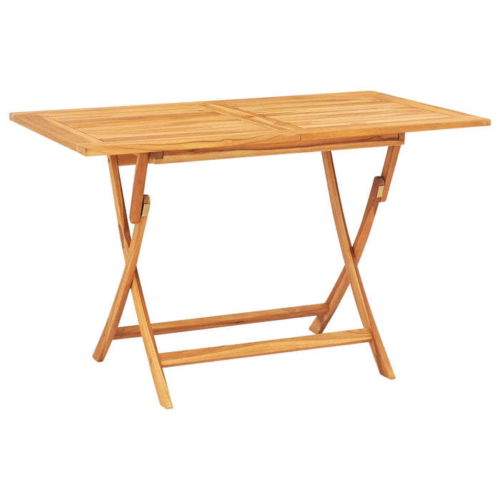 Set mobilier de grădină, 7 piese, lemn masiv de tec WALTI