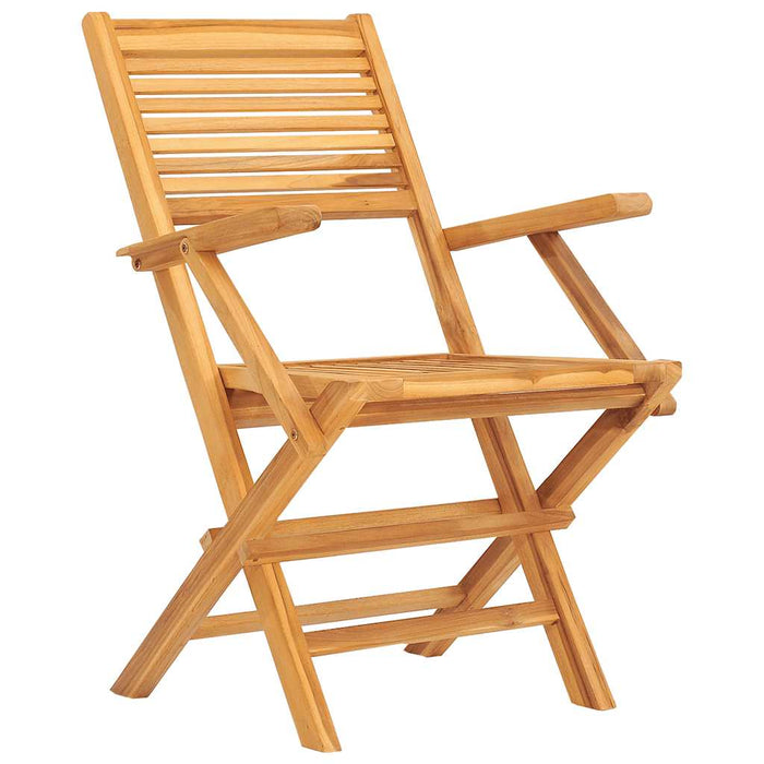 Set mobilier de grădină, 7 piese, lemn masiv de tec WALTI
