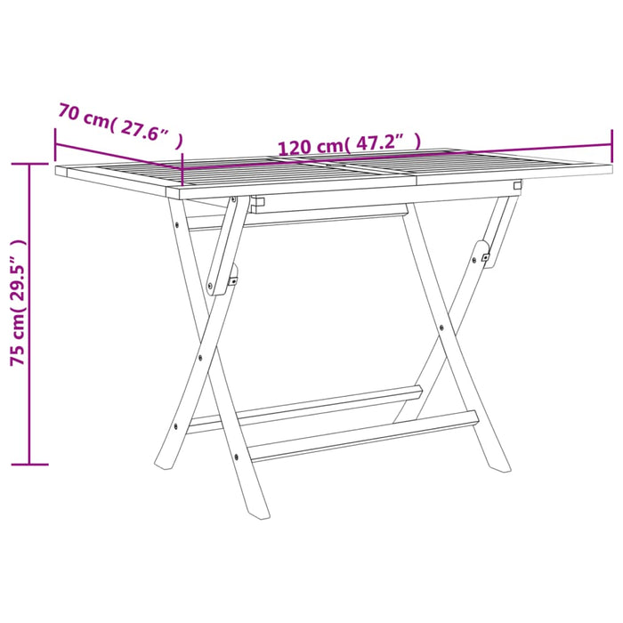 Set mobilier de grădină, 7 piese, gri, lemn masiv de tec - WALTI WALTI