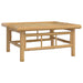 Set mobilier de grădină, cu perne alb crem, 9 piese, bambus - WALTI WALTI