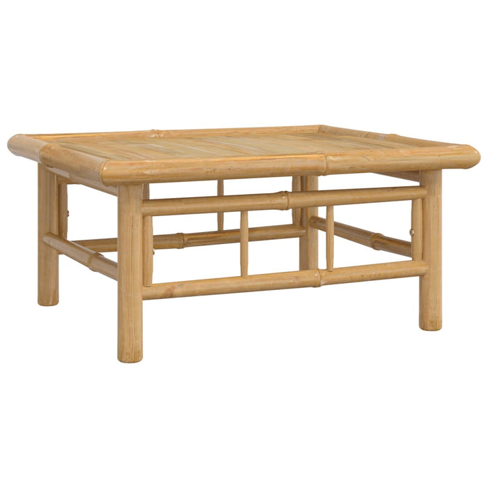 Set mobilier de grădină cu perne gri închis, 6 piese, bambus - WALTI WALTI