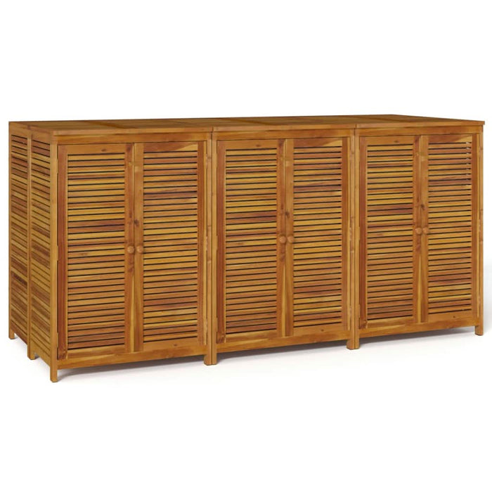Ladă depozitare de grădină, 210x87x104 cm, lemn masiv acacia - WALTI WALTI