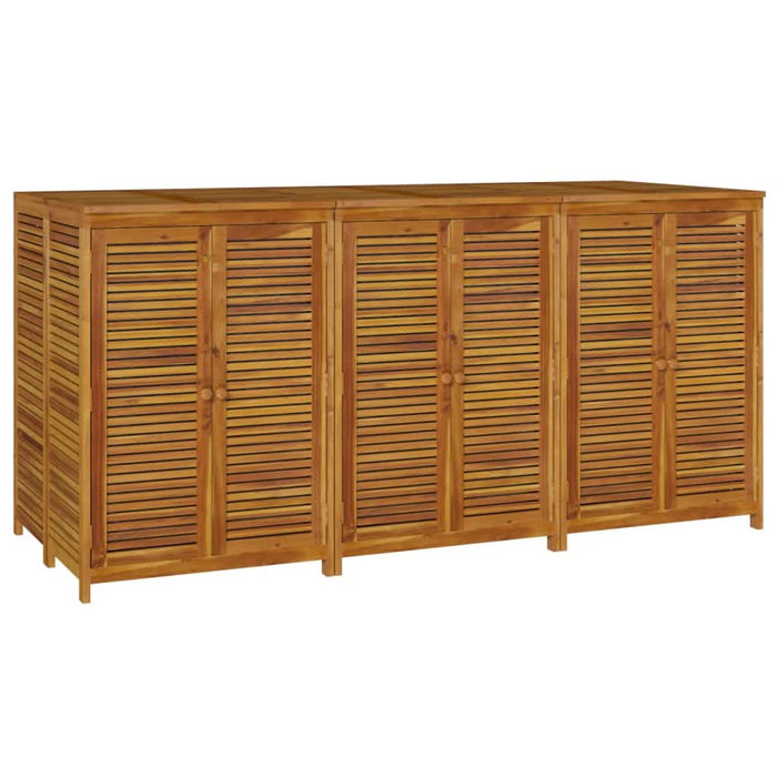 Ladă depozitare de grădină, 210x87x104 cm, lemn masiv acacia - WALTI WALTI