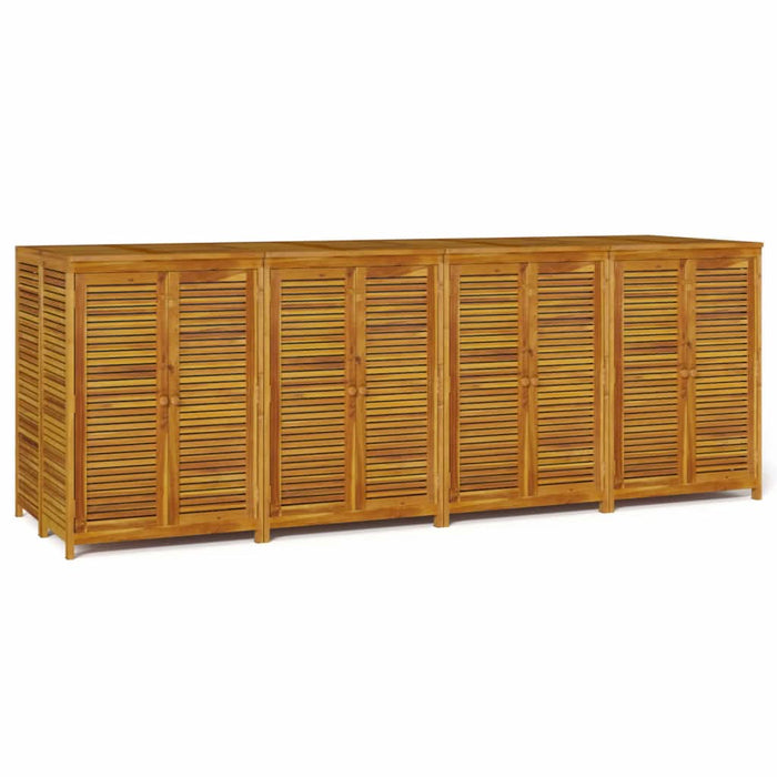 Ladă depozitare de grădină, 280x87x104 cm, lemn masiv acacia - WALTI WALTI