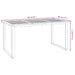Set mobilier de grădină, 7 piese, lemn masiv de acacia și metal - WALTI WALTI
