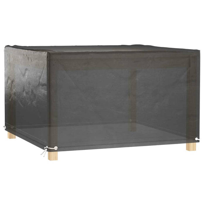 Huse mobilier grădină, 2 buc, 8 ocheți, 125x125x75 cm, pătrat - WALTI WALTI