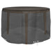 Huse mobilier de grădină, 2 buc., 6 ocheți, rotund, Ø125x75 cm - WALTI WALTI