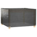 Huse mobilier grădină, 2 buc, 8 ocheți, 132x132x80 cm, pătrat - WALTI WALTI
