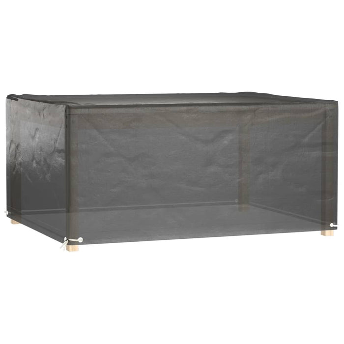 Huse mobilă grădină, 2 buc, 8 ocheți, 180x135x80cm, rectangular - WALTI WALTI