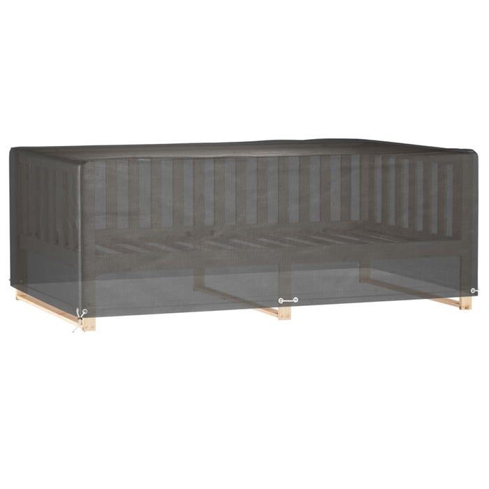 Huse mobilă grădină, 2 buc, 12 ocheți 213x132x75cm, rectangular - WALTI WALTI