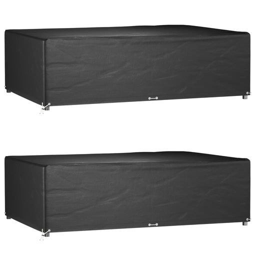 Huse mobilă grădină, 2 buc, 12 ocheți 227x152x65cm, rectangular - WALTI WALTI
