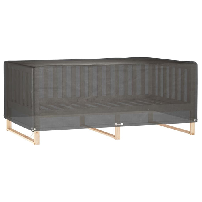Huse mobilă grădină, 2 buc, 12 ocheți 227x152x65cm, rectangular - WALTI WALTI