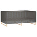 Huse mobilă grădină, 2 buc, 12 ocheți 227x152x65cm, rectangular - WALTI WALTI