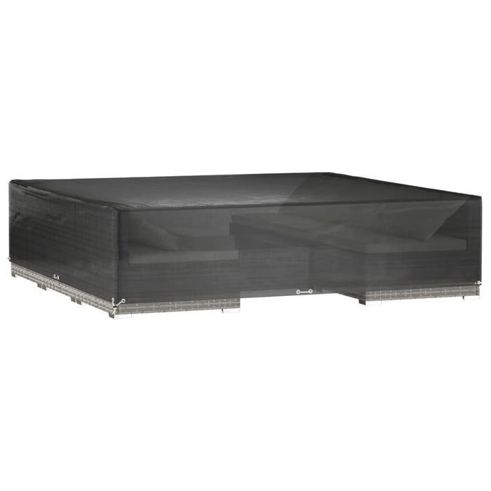 Huse mobilier grădină, 2 buc, 16 ocheți, 240x240x55 cm, pătrat - WALTI WALTI