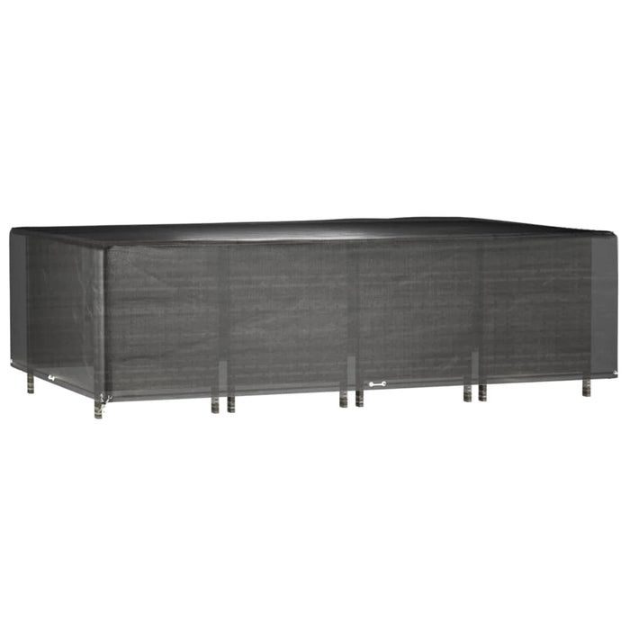 Huse mobilier grădină, 2 buc, 16 ocheți, 325x205x90 cm, pătrat - WALTI WALTI