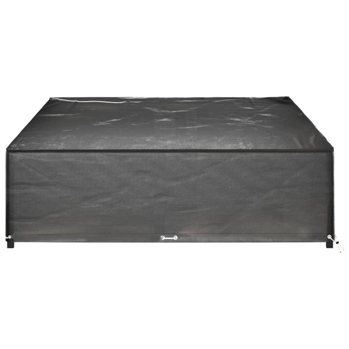 Huse mobilier grădină, 2 buc, 16 ocheți, 325x205x60 cm, pătrat - WALTI WALTI